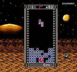 Видео прохождение Tetris 2 + BomBliss – игры Денди