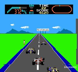 F-1 Race – скачать игру Денди, играть онлайн